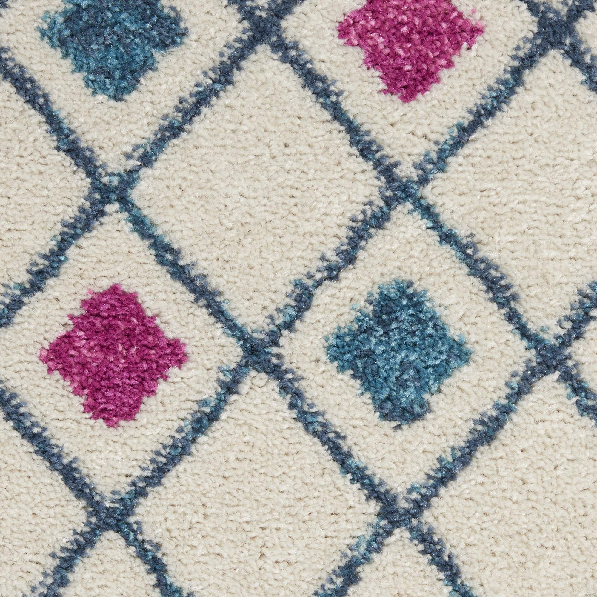 Nourison Passion Bohemian Ivory/Multi 2'2