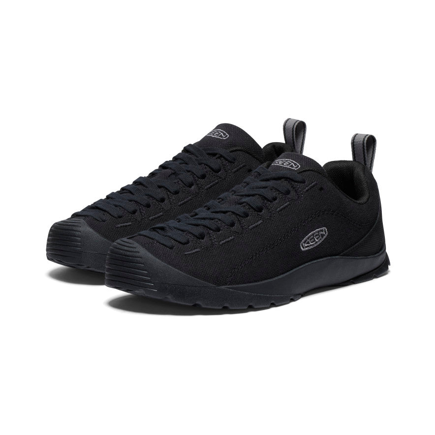 Women's Jasper Canvas Sneakers - Comfortable Casual Black Shoes for Walking, Running & Everyday Wear | Lightweight Breathable Sneakers for Women