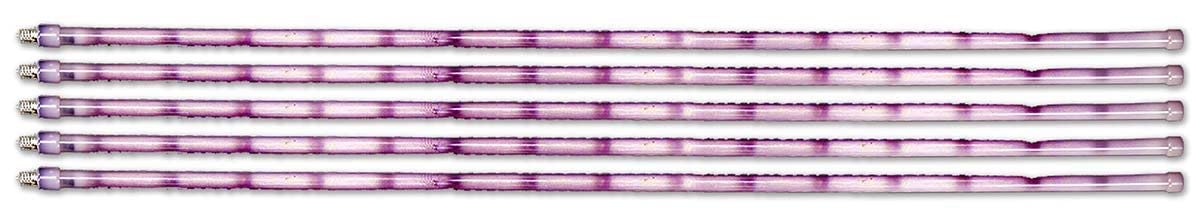 5 Pack 48 Inch Pink Ice Tubes for Cocktails, Drinks & Party Decorations - Perfect for Summer Parties, Weddings & Beverage Displays