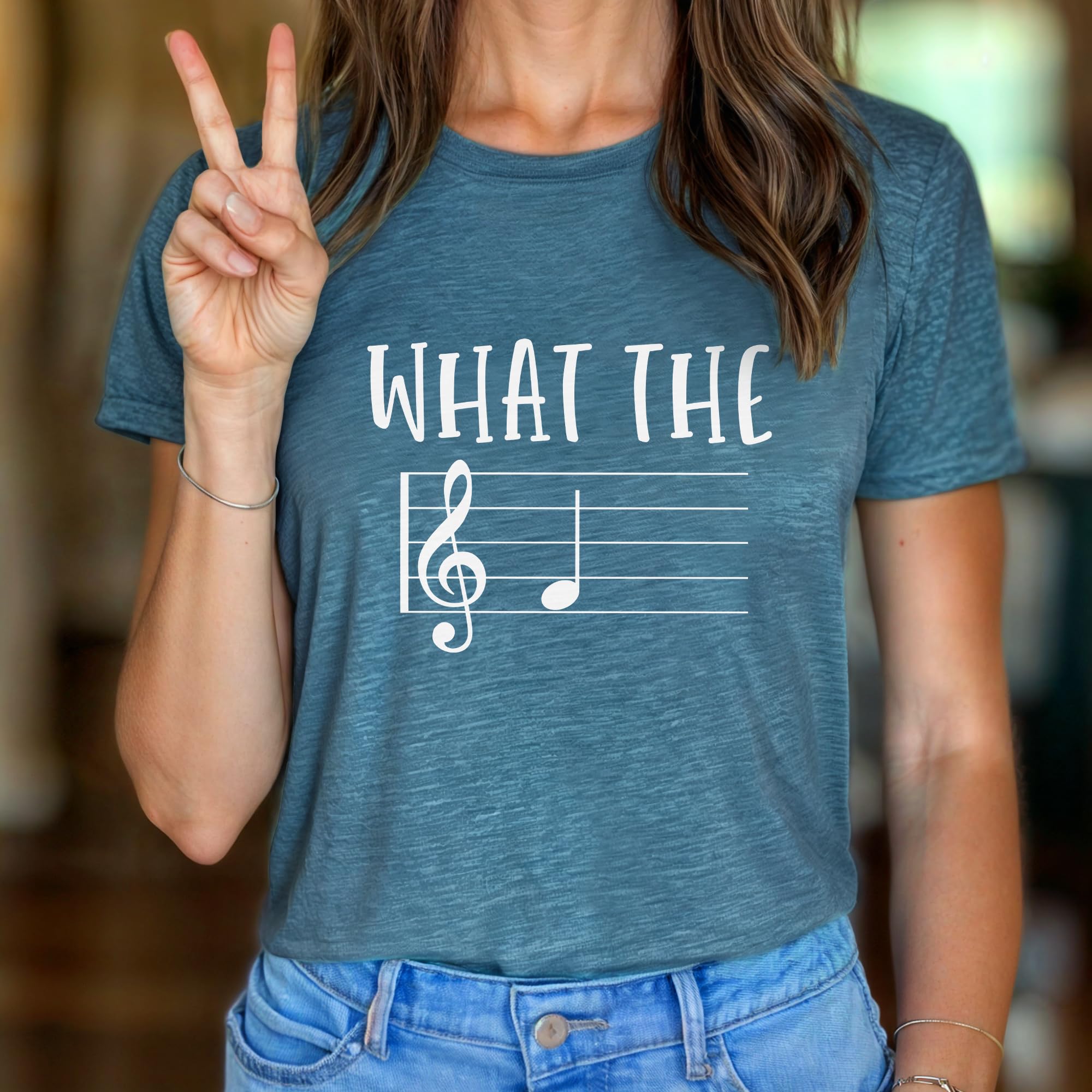 Music Note T-Shirt - Funny Musician Gift for Piano Teachers & Music Lovers - Soft Unisex Tee - Perfect for Concerts, Music Classes & Casual Wear