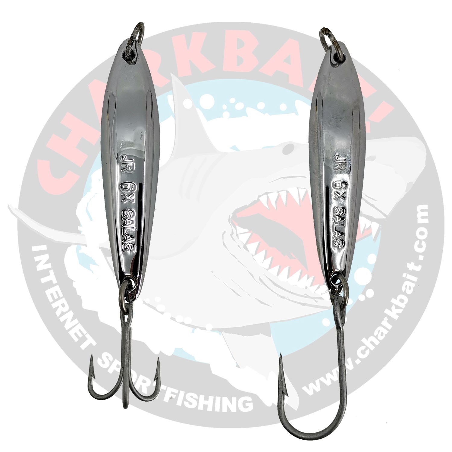 Salas 6X Jr Chrome Yo-Yo Iron Jigs - Premium Saltwater Fishing Lures for Tuna, Yellowtail & Rockfish - Perfect for Offshore & Deep Sea Fishing Adventures