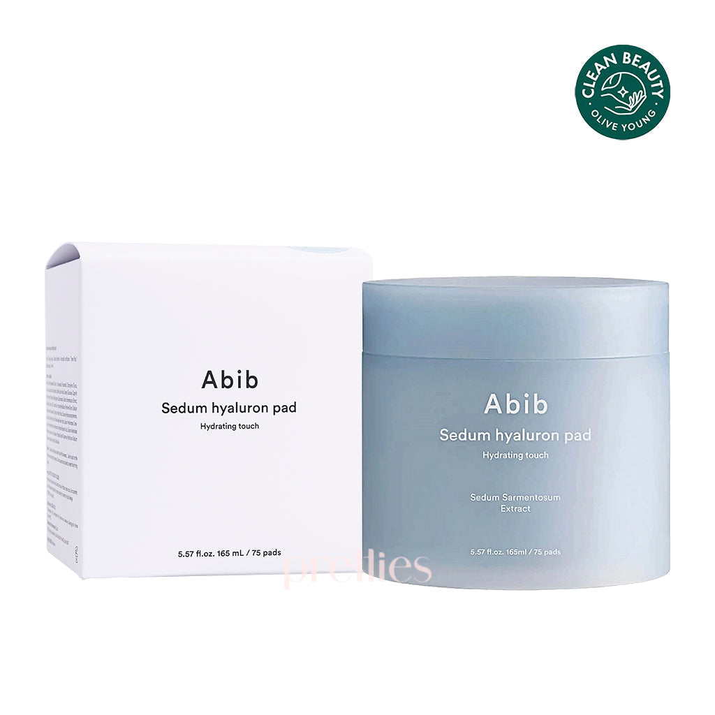 Abib Sedum Hyaluron Hydrating Face Mask Pads - 75pcs for Deep Moisturizing & Soothing - Perfect for Daily Skincare & Travel