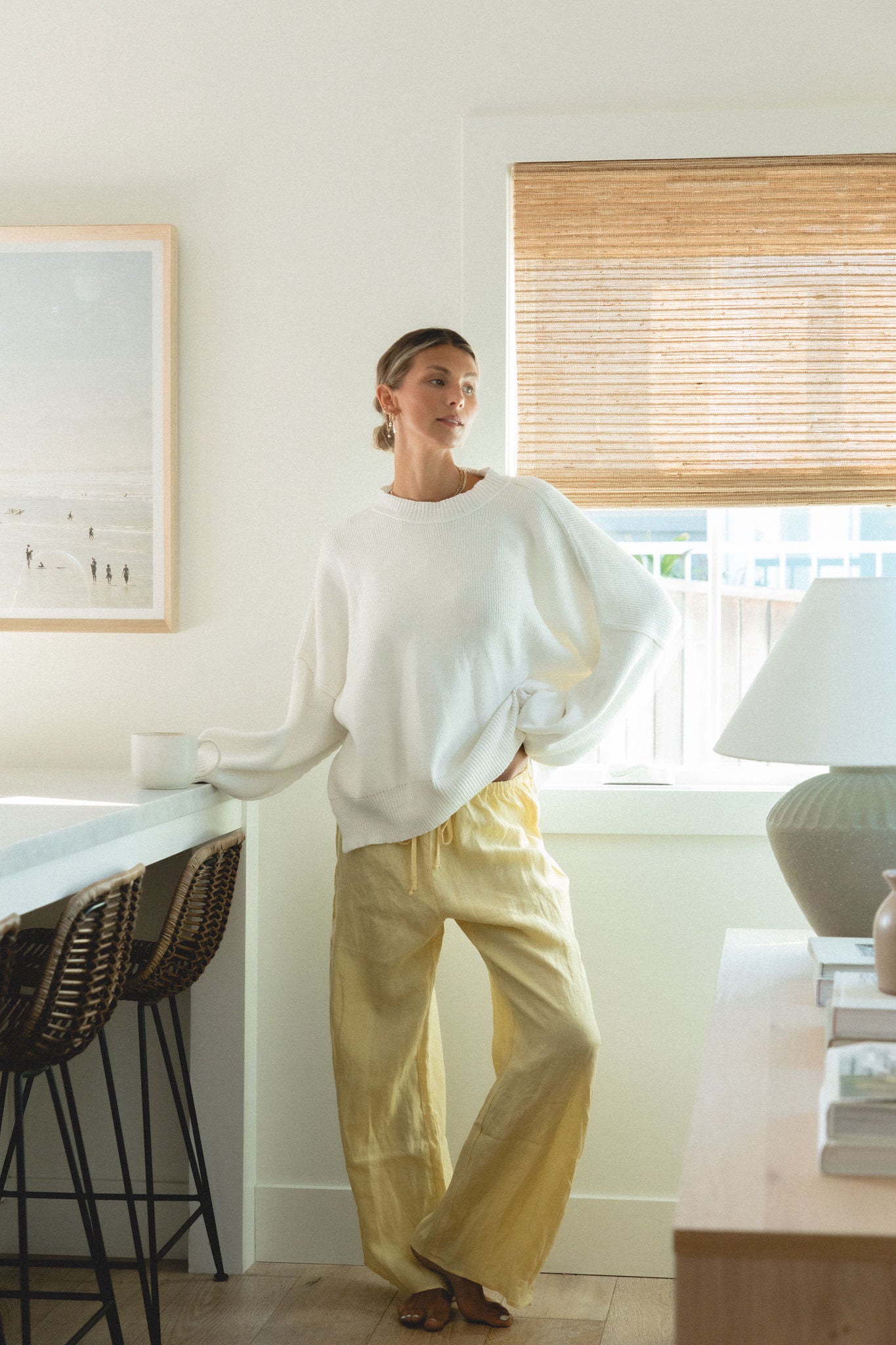 Chloé Oversized Knit Sweater for Women | Soft Chunky Cable Knit Pullover | Winter Warm Casual Wear | Perfect for Holiday Parties & Cozy Nights