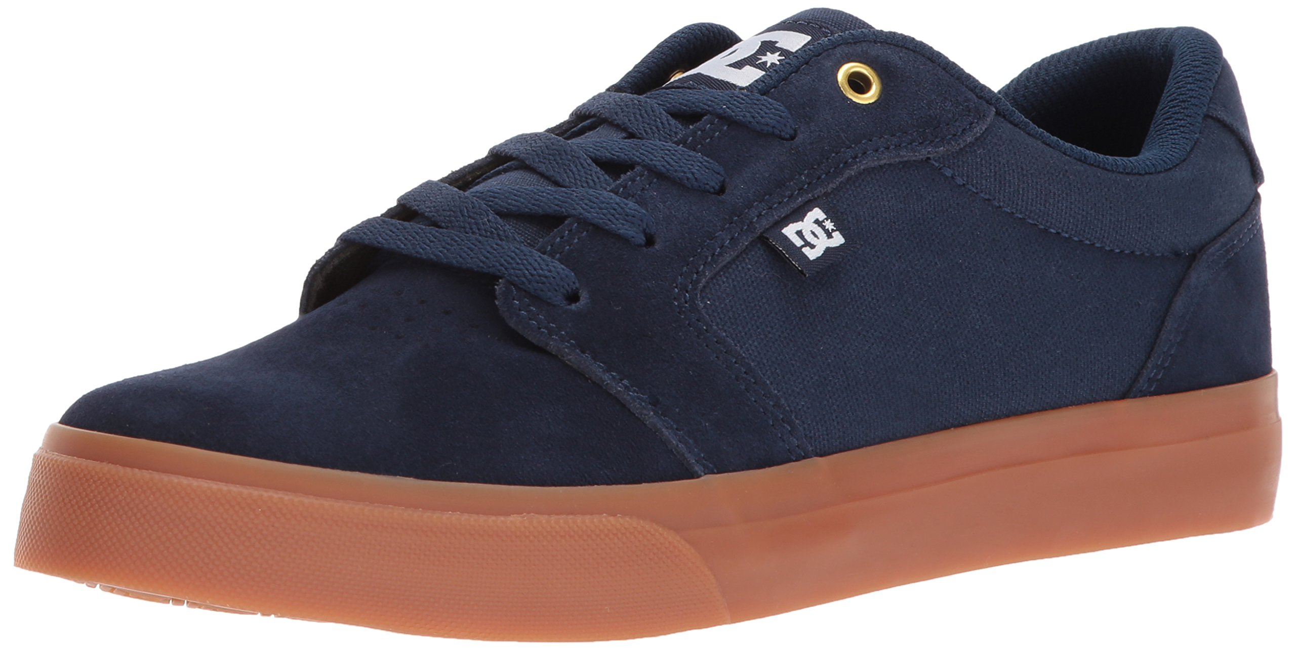 DC Men's Anvil Action Sports Shoes - Lightweight Skateboarding Sneakers for Street & Park Riding - Durable Canvas & Rubber Sole for Comfort & Grip