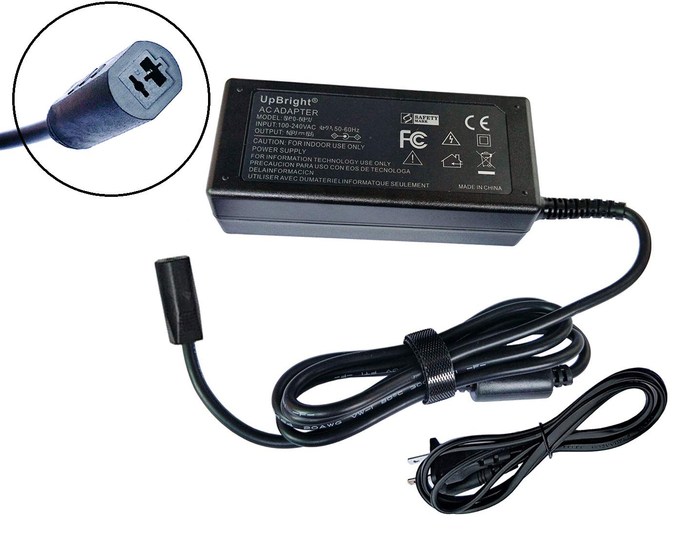 UpBright 48V 90W AC/DC Power Adapter for Kessil A350/A360 LED Aquarium Lights - Compatible with A350W, A350W-TUNA, A360N, A360W, A360WE-TUNA Models - Dimmable Tuna Blue Wide Angle Power Supply for Saltwater & Freshwater Fish Tanks