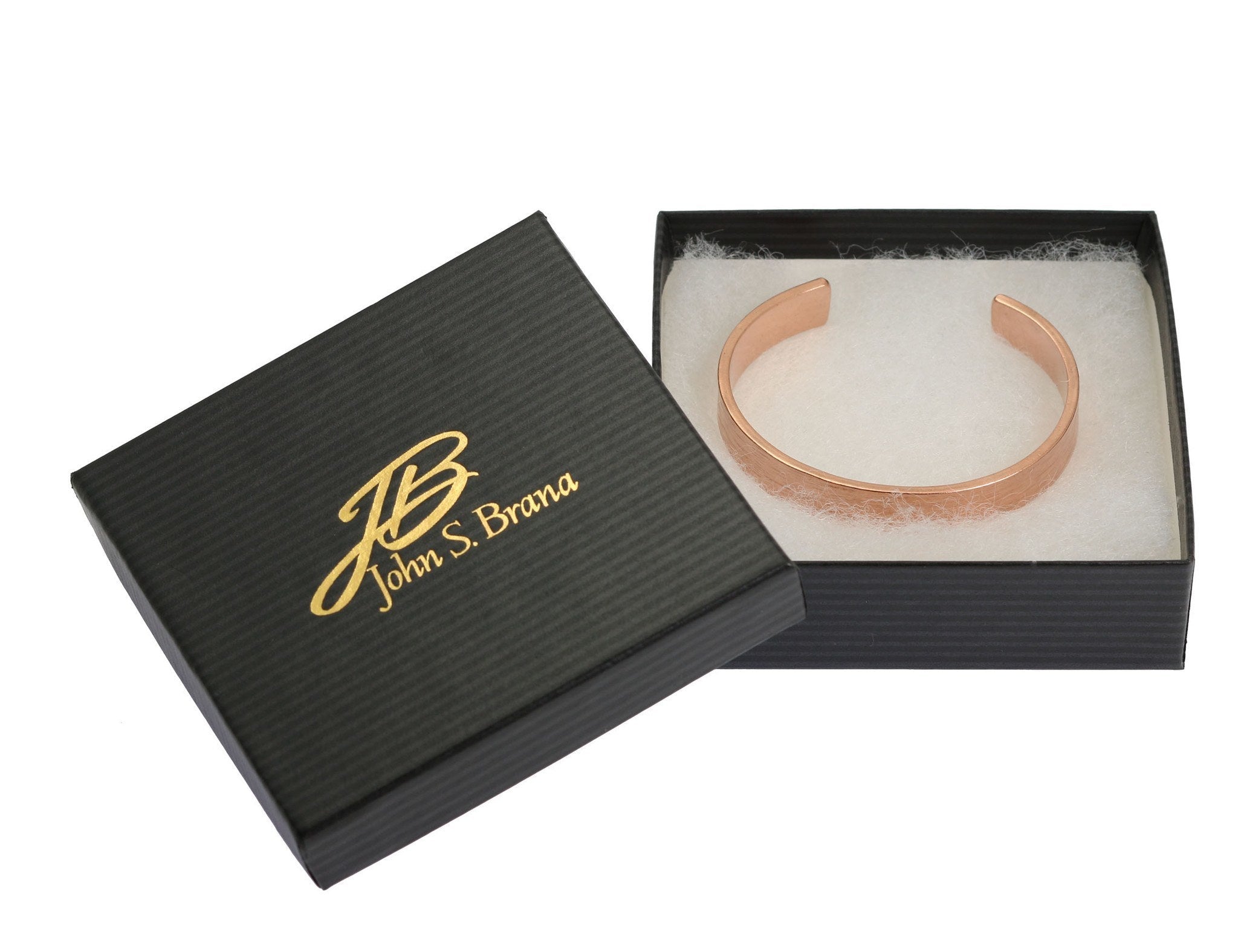 Men's Wide Bark Copper Cuff Bracelet - 10mm Wide Handmade Adjustable Bangle for Men - Perfect for Casual Wear, Gifts & Boho Style Accessories