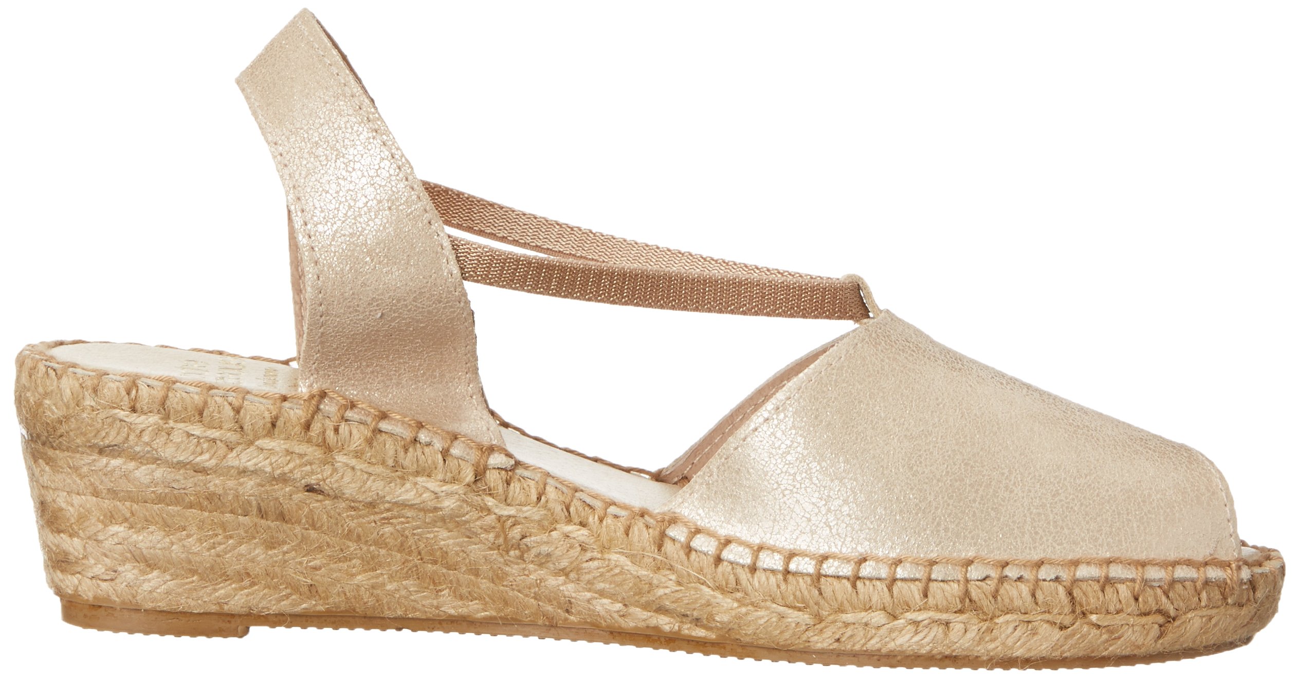 André Assous Women's Dainty-aa Espadrille Wedge Sandal - Comfortable Summer Casual Shoes for Beach, Vacation & Everyday Wear