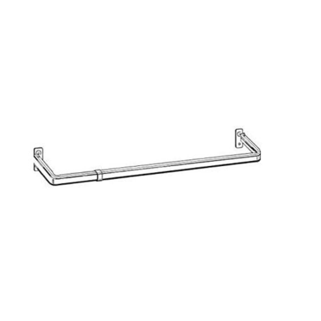 Kirsch Super Duty Lockseam Curtain Rod 28