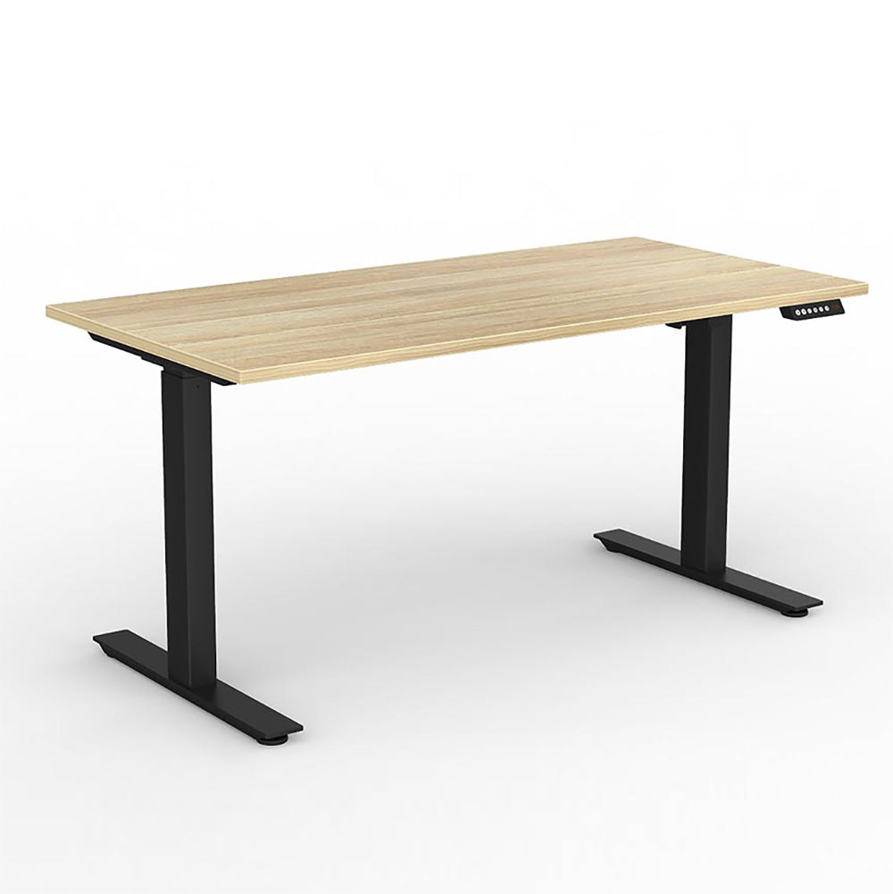AGILE PRO Electric Height Adjustable Standing Desk - Dual Motor 2 Column Sit to Stand Desk for Home & Office - Perfect for Ergonomics & Workspace Productivity