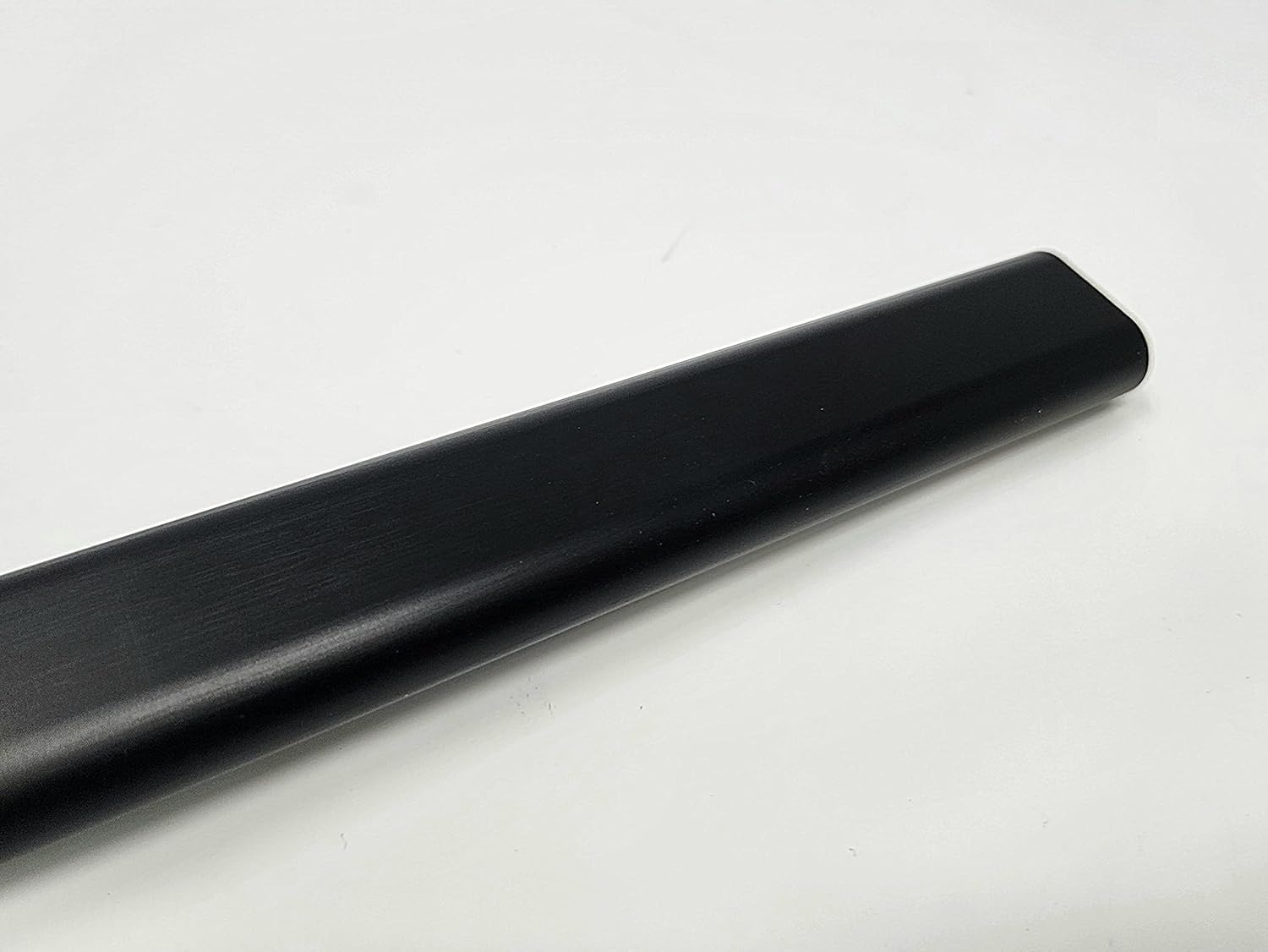 8 Feet Long Oval Wardrobe Closet Tubing Rod - 96 Inch Heavy Duty Clothes Hanging Rail for Walk-In Closets, Bedrooms & Garages (Matte Black) - Perfect for Organizing Clothes, Coats & Accessories