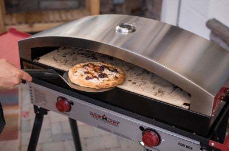 Premium Artisan Outdoor Pizza Oven with 2 Burners - Portable Gas Grill for Backyard, Camping & Patio Cooking - Perfect for Wood-Fired Pizza, BBQ & Outdoor Entertaining