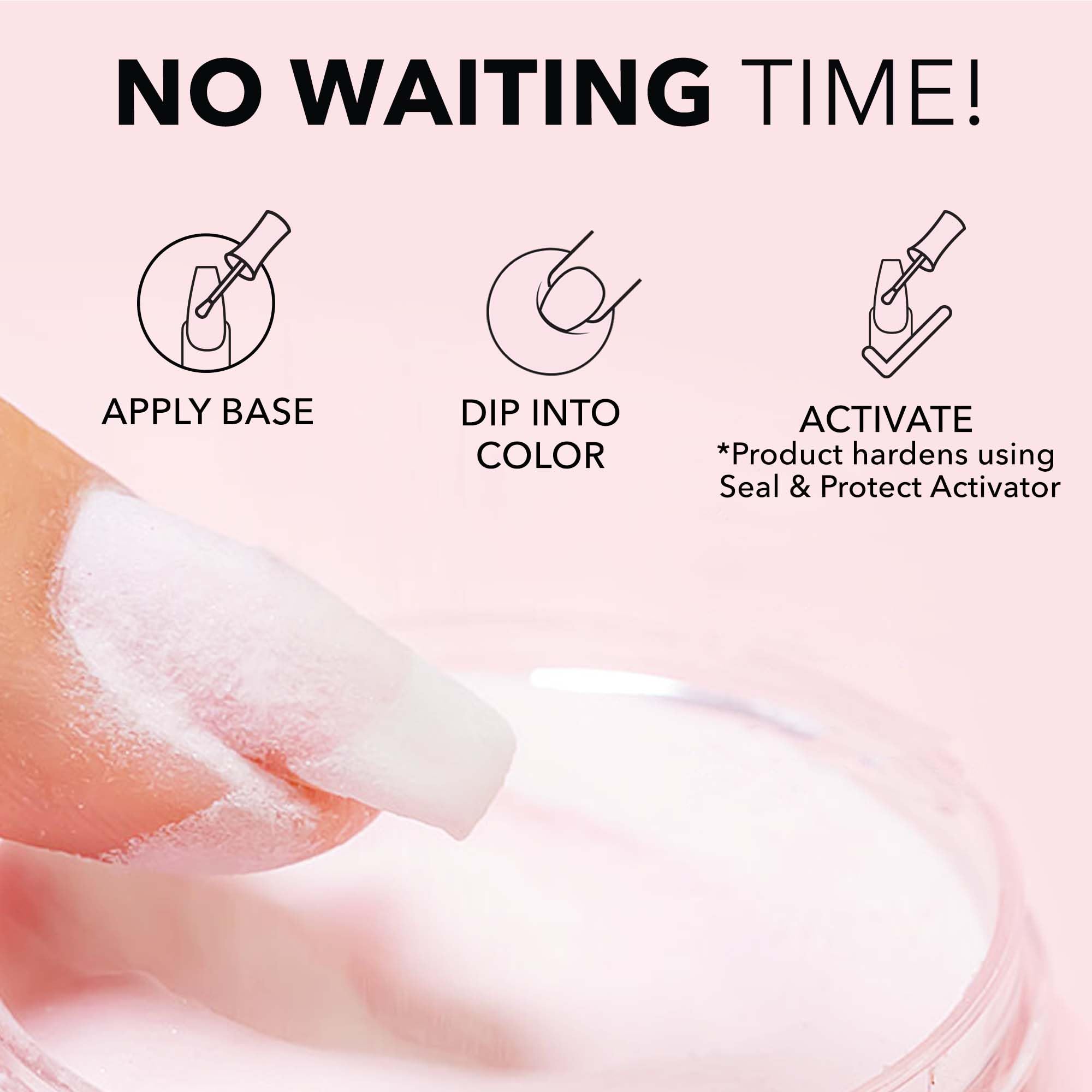 Kiara Sky Long Lasting Dip Powder Nails - I'm Not Red-E Yet (1 oz) | Vibrant Red Nail Dip for Salon-Quality Manicures at Home | Perfect for Parties, Weddings & Special Occasions