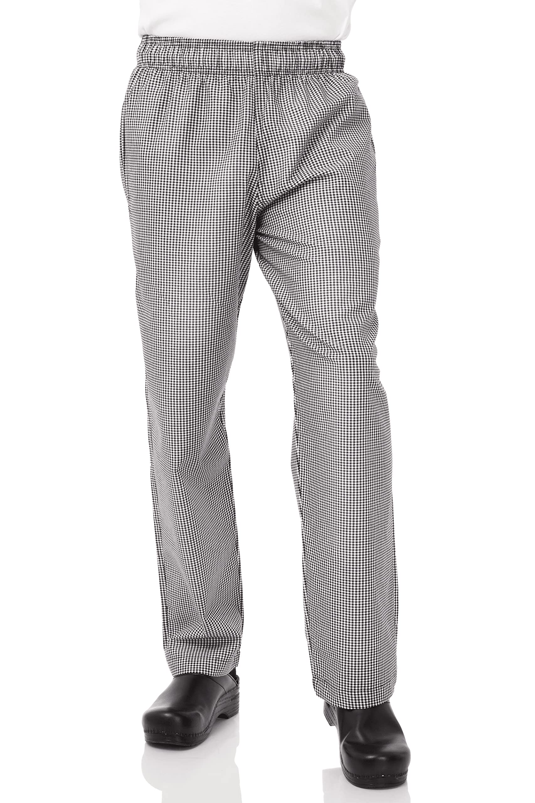 Chef Works Men's Essential Baggy Chef Pants - Professional Kitchen Workwear for Cooking, Baking & Restaurant Staff - Comfortable & Durable Culinary Uniform Pants