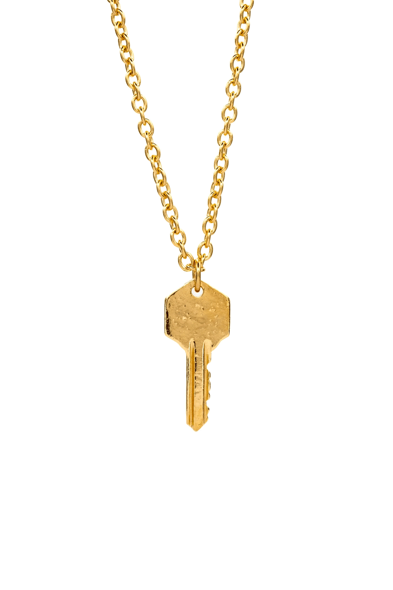 Stylish Gold Key Necklace for Women - Elegant Pendant Jewelry Gift for Her | Perfect for Valentine's Day, Anniversary & Special Occasions