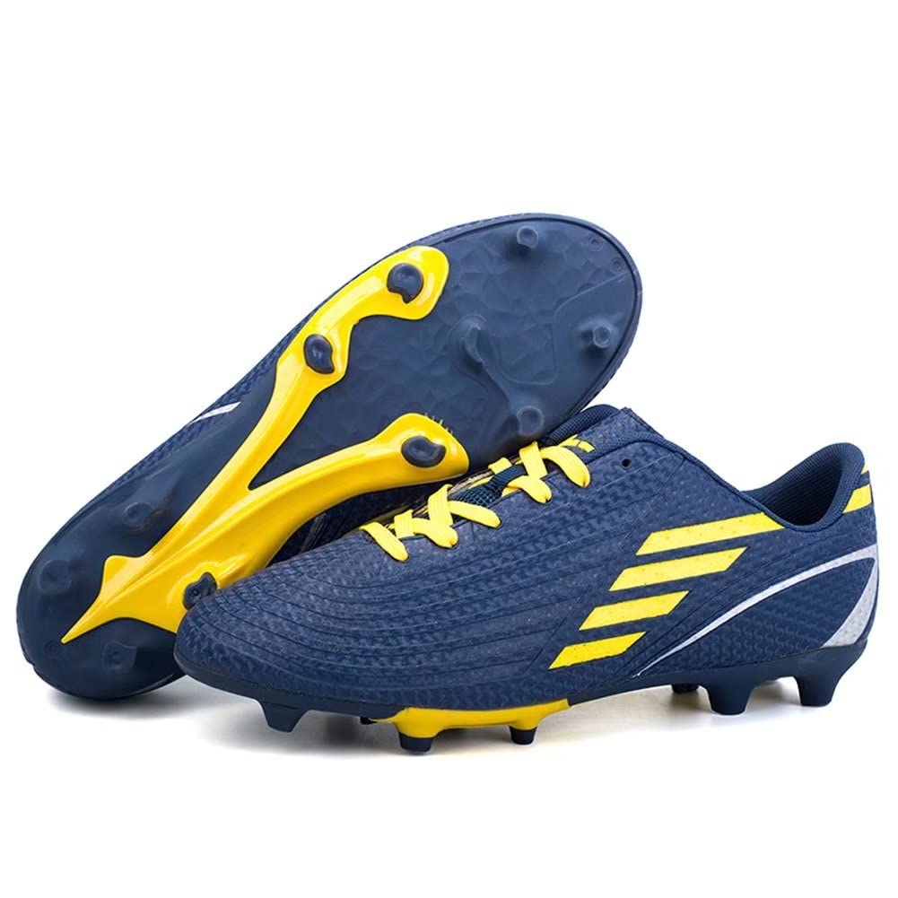 TOLLN Men's & Youth Soccer Cleats - Lightweight Football Shoes for Turf & Grass - Perfect for Training, Matches & Outdoor Sports