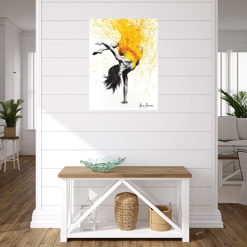 Cerulean Blue Abstract Canvas Wall Art by Marta Wiley - Handmade Fine Art Painting for Living Room, Bedroom, Office Decor - Modern Home & Office Wall Decor - Ready to Hang 42x56 Inches - Perfect for Contemporary Spaces, Accent Walls & Gift Giving