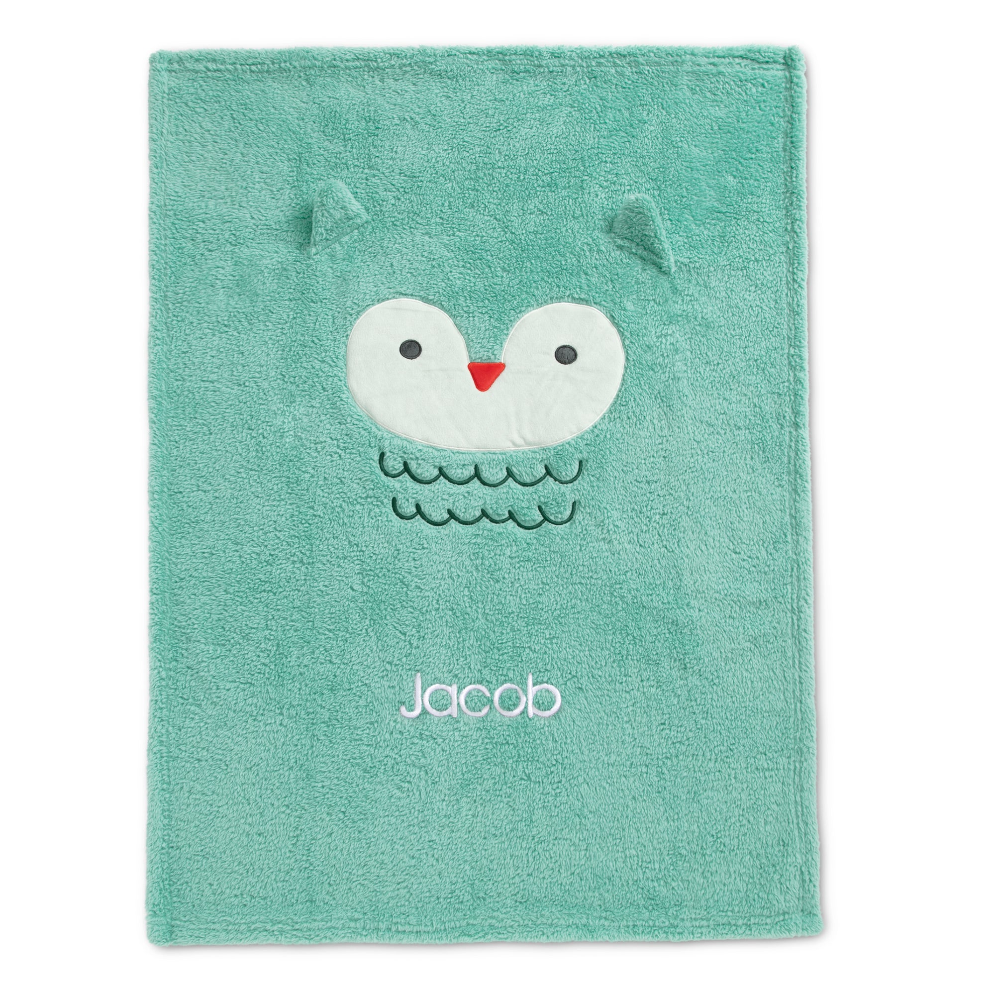 Personalized Sherpa Throw Blanket for Kids - Soft Cozy Fleece Blanket with Custom Name - Perfect for Bedtime, Nursery, Travel & Gift Giving