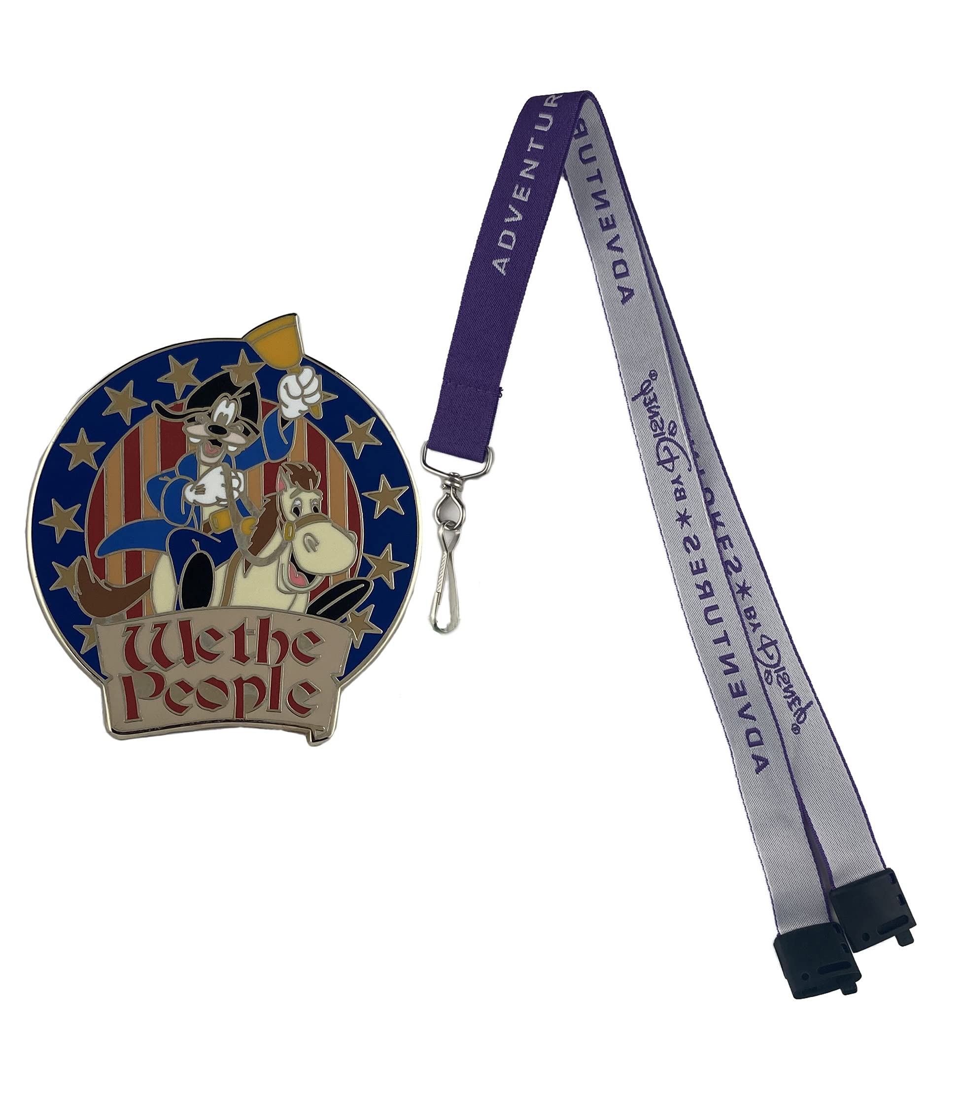Disney Pin - Spirit of America 'We the People' Goofy Collectible - Perfect for Disney Fans, Pin Trading & Travel Accessories