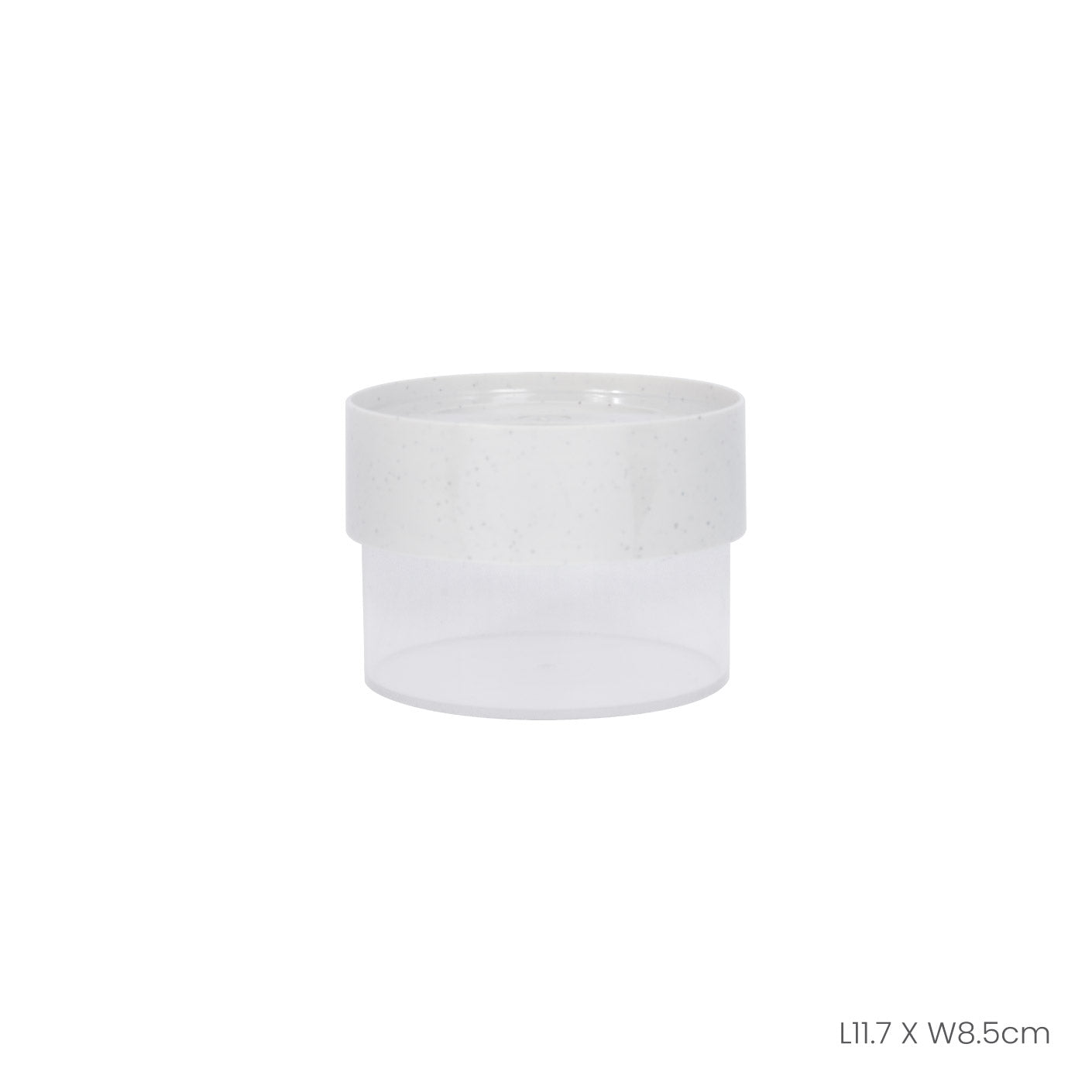 Classic Round Plastic Food Storage Container 4.6
