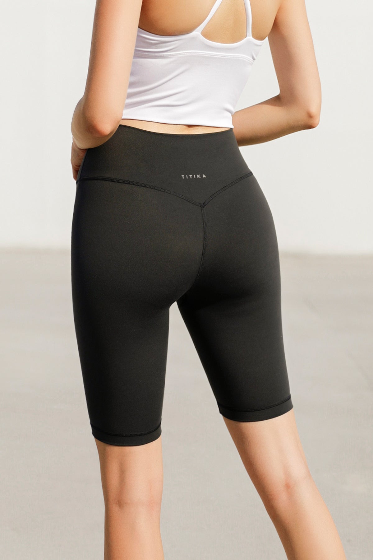 High Waist Isla Biker Shorts for Women - Comfortable Workout & Yoga Shorts - Perfect for Cycling, Running, and Gym