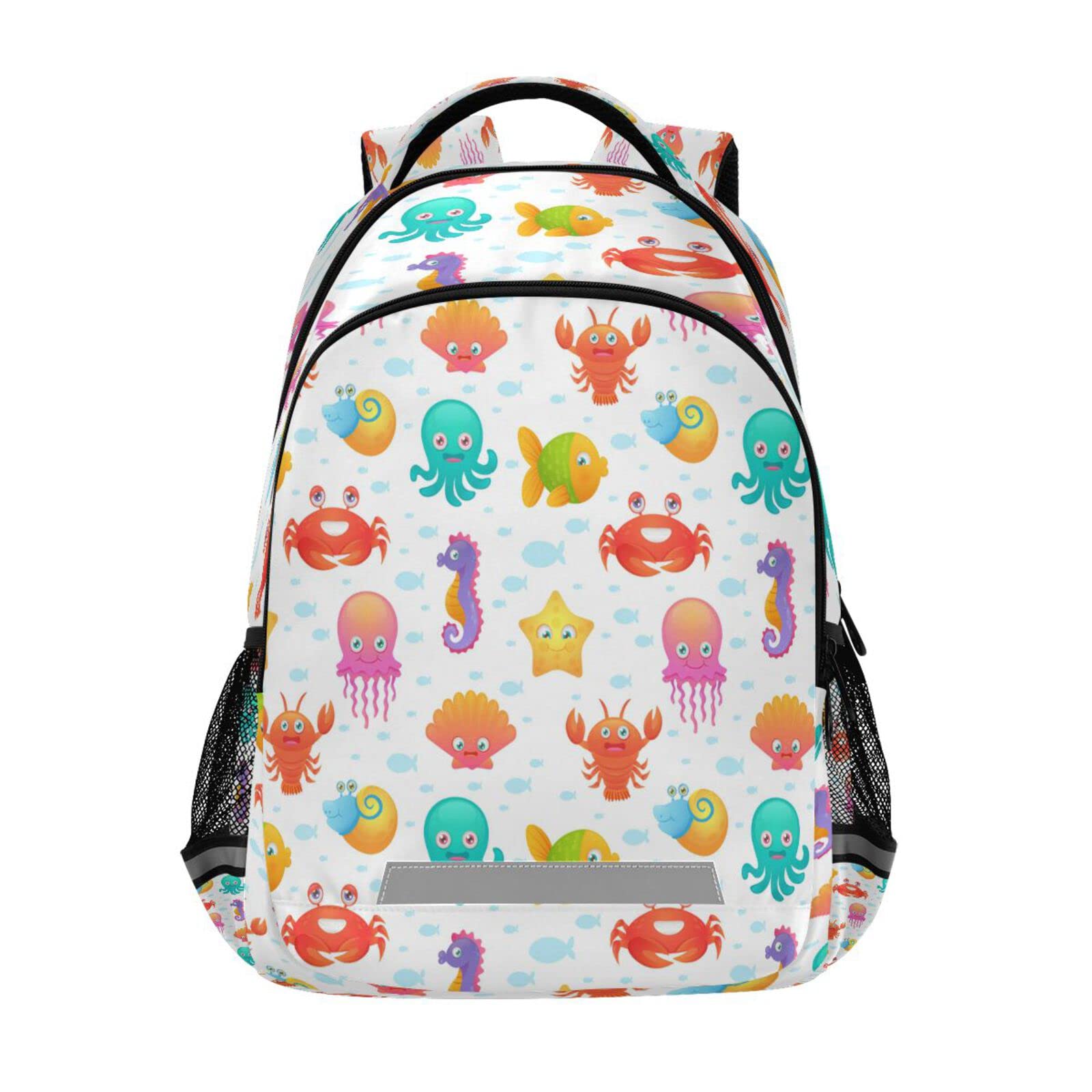 Kigai Animals Cartoon Backpack - Waterproof School Bag for Kids, Lightweight Camping & Travel Daypack for Boys & Girls - Perfect for School, Hiking, Picnics & Daily Use