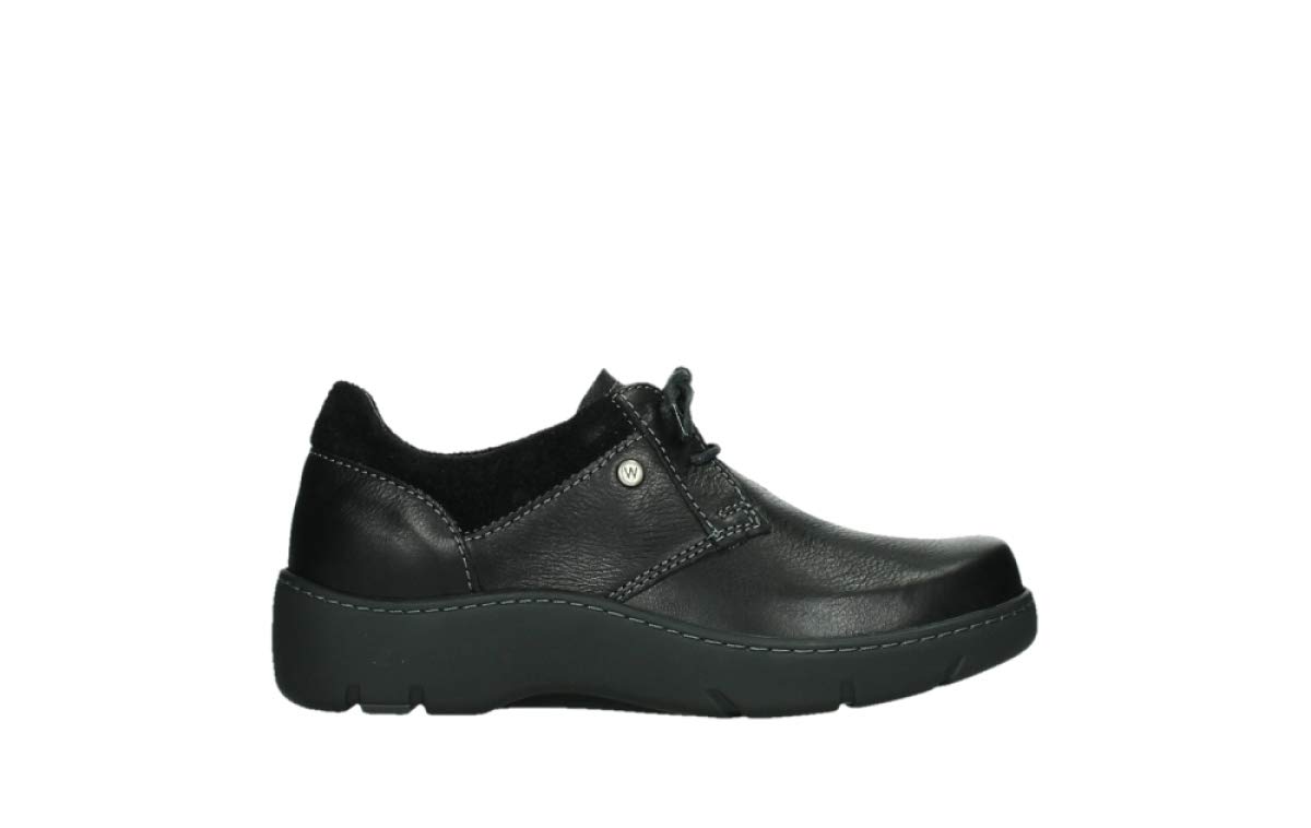 Wolky Women's Comfortable Oxford Shoes - Classic Leather Slip-On Walking Shoes for Work, Travel & Everyday Wear