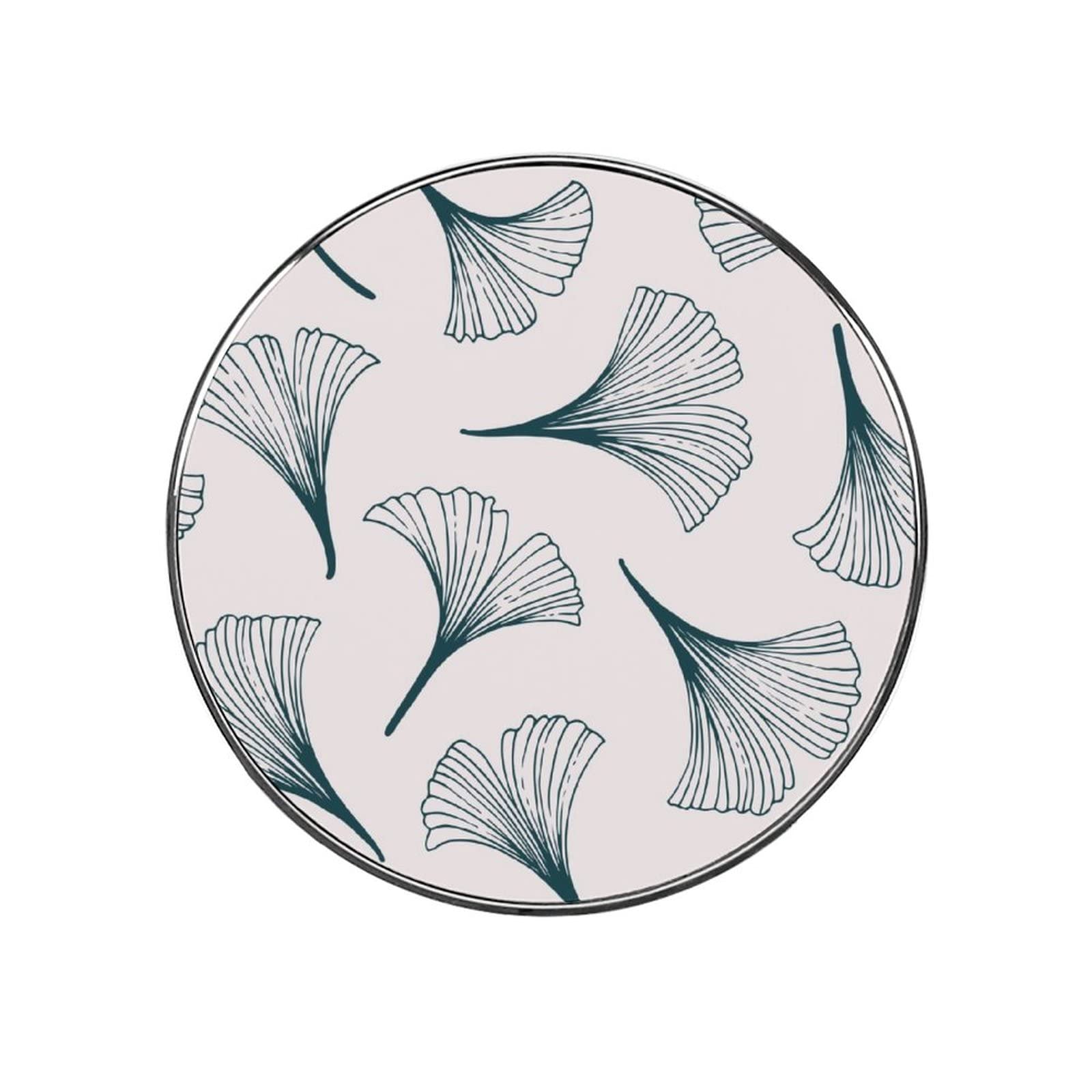 Gray Leaf Magnets for Fridge - Strong Magnetic Decorative Leaves for Refrigerator, Whiteboard, Office & Home Decor - Perfect for Kitchen, Bulletin Boards & Memo Organization