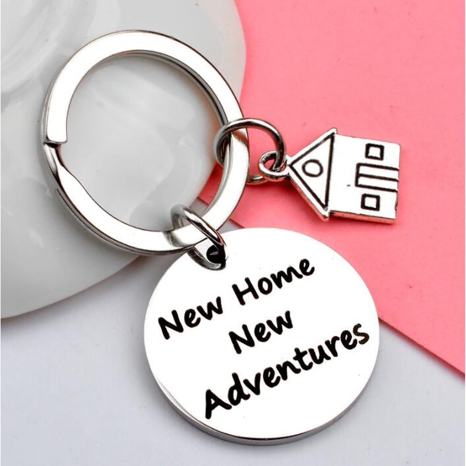 Housewarming Gifts for New Homeowners - Unique Keychains for Women, Men & Couples | Thoughtful Present for Best Friends & New Adventures | Perfect for Housewarming Parties & New Home Celebrations