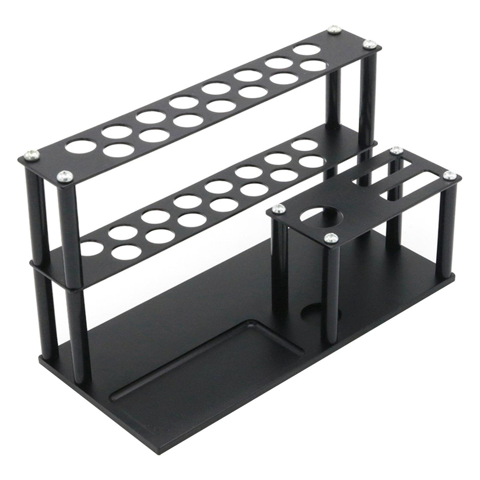 Jojomis Plastic Screwdriver Storage Rack Organizer - Hex & Cross Screwdriver Tool Holder Bracket for Workshop & Home Repair Tools - Perfect for Garage Organization & DIY Projects