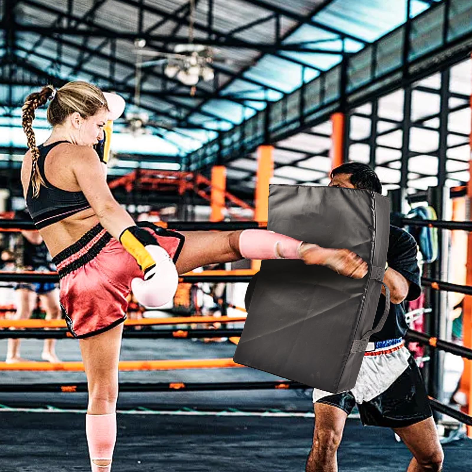 Kapler Body Shield - Martial Arts Kicking Pads, Boxing Body Protector Training Pads for Adults - Perfect for MMA, Taekwondo & Kickboxing Practice