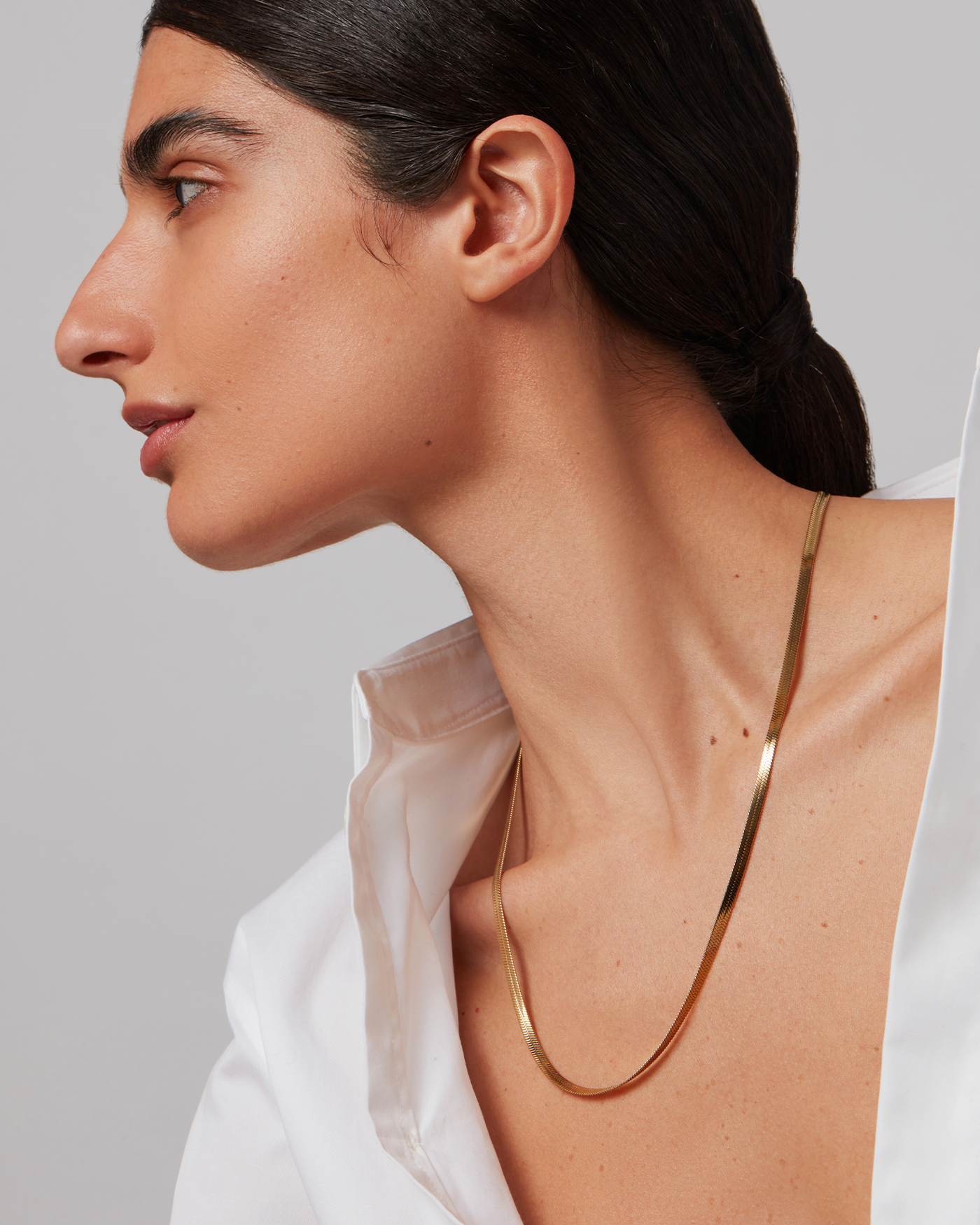 Zeina 14K Gold Chain Necklace for Women - Elegant Layering Piece for Everyday Wear & Special Occasions