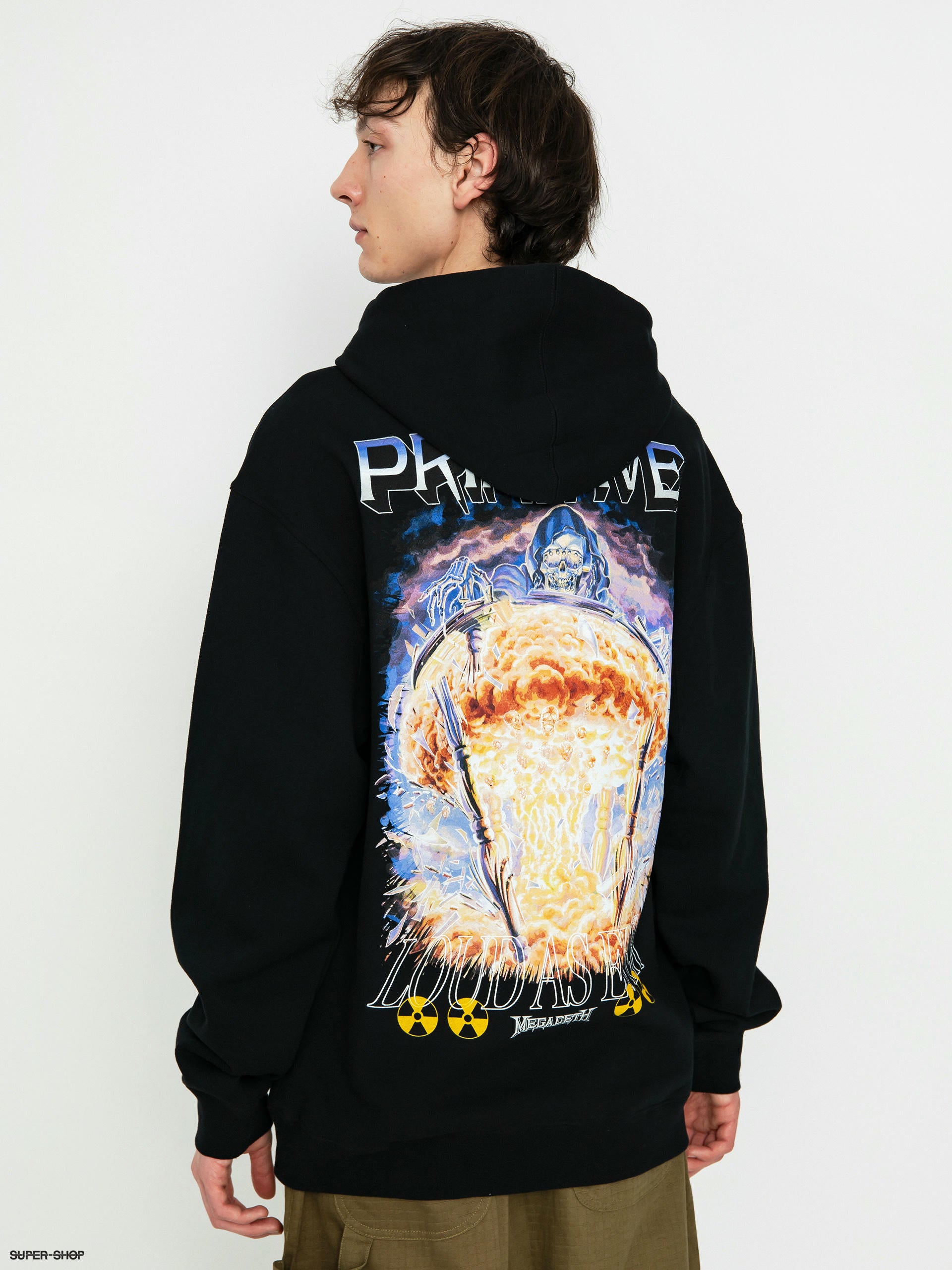 Primitive Time Hoody - Trendy Unisex Pullover Hoodie for Men & Women | Soft Cotton Blend, Comfortable & Stylish | Perfect for Casual Wear, Street Fashion & Outdoor Activities