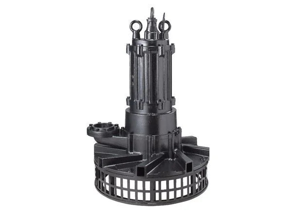 Tsurumi TRN Series Submersible Self-Aspirating Aerator Pump - 3 Phase Semi-Open Impeller for Wastewater Mixing & Aeration | Ideal for Sewage Treatment Plants, Aquaculture & Industrial Wastewater Management