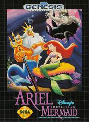 Ariel the Little Mermaid Sega Genesis Game - Complete in Box (CIB) - Classic 90s Disney Video Game for Kids & Collectors - Perfect for Retro Gaming Nights & Disney Memorabilia Collections