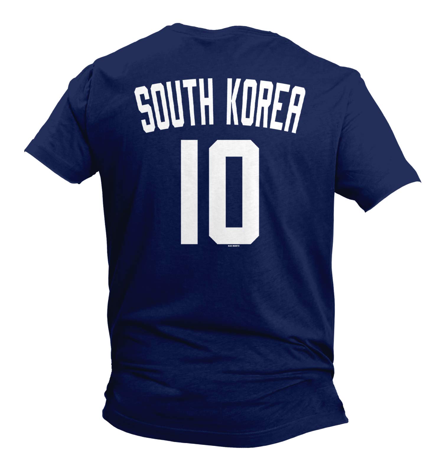 South Korea National Football Jersey - Korean Soccer Men's T-Shirt (Navy, XXX-Large) | Authentic Replica for Fans, Match Days & Sports Events