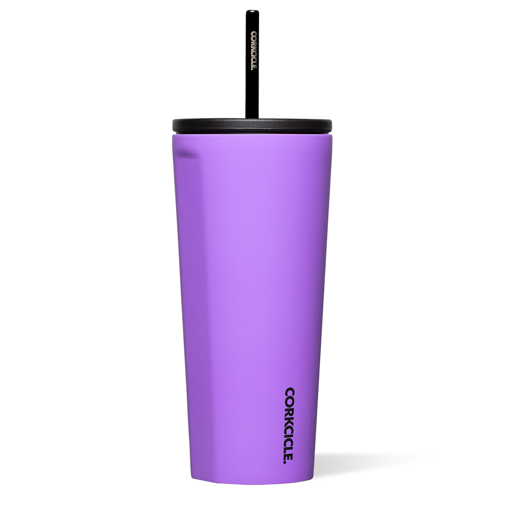 Insulated Stainless Steel Cold Cup - Double Wall Vacuum Insulated Tumbler for Iced Coffee, Tea & Cold Drinks - Keeps Beverages Cold for Hours - Perfect for Office, Travel & Outdoor Activities