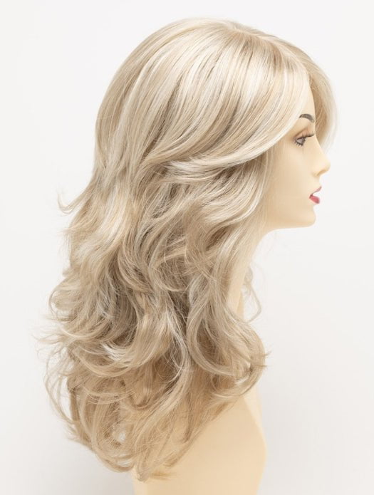 Christine Mono Part Synthetic Wig - Natural Looking Heat Resistant Hairpiece for Women - Perfect for Cosplay, Daily Wear & Special Occasions