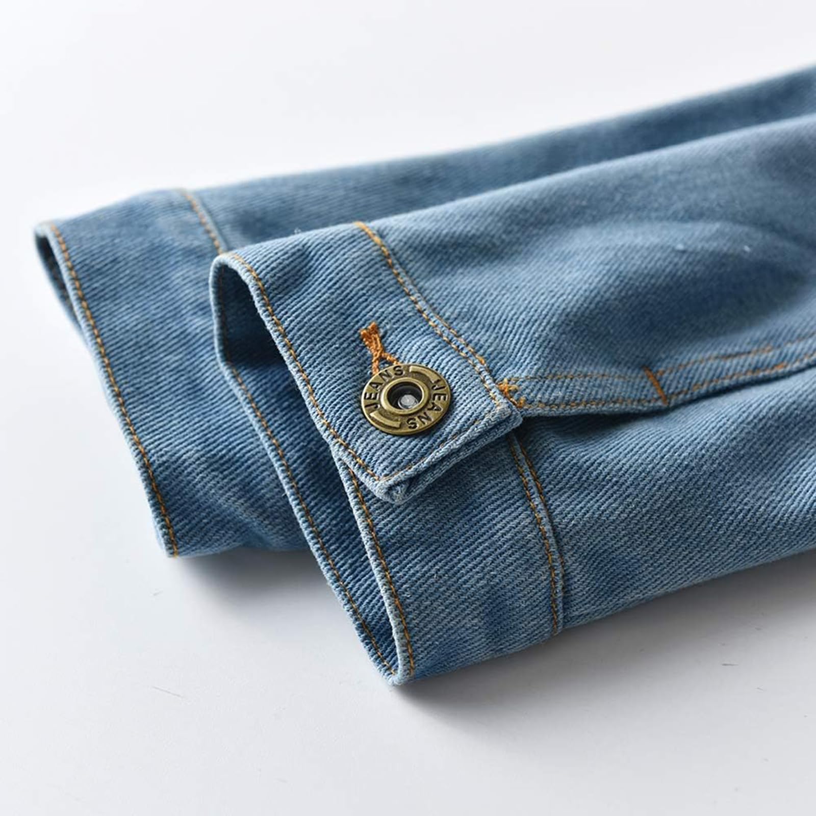 Baby Boys & Girls Denim Jacket - Toddler Button Down Jeans Jacket Top Coat for Kids | Casual Outerwear for Playdates, Preschool & Family Outings