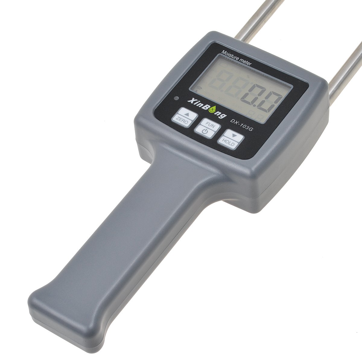 4-in-1 Digital LCD Soil Moisture/Light/pH/Temperature Meter Tester (DX-103G) - Perfect for Indoor/Outdoor Plants, Gardening, Farming & Lawn Care