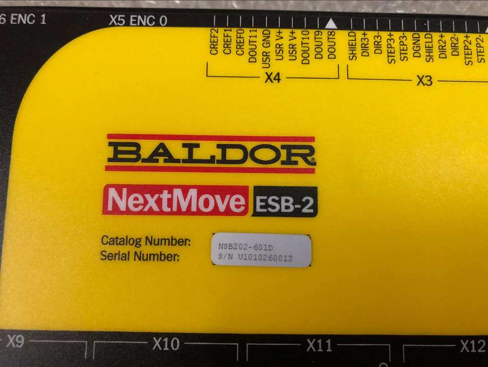 Baldor ESB2 Motion Controller NSB202 601D - Industrial Automation & CNC Machine Replacement Part for Precision Motion Control Systems