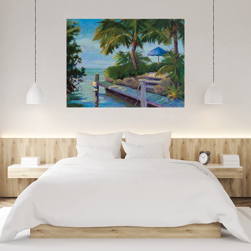 Premium Fine Art Canvas Wall Decor by Kathleen Denis - Ready to Hang 43x32 Inches - Perfect for Living Room, Bedroom, Office & More - Elegant Home & Office Decoration for Modern Interiors