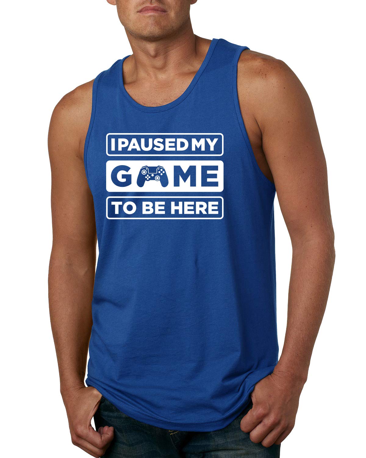 Gaming Sports Graphic Tank Top for Men - Funny Video Game T-Shirt - Perfect for Casual Wear, Gaming Events & Gamer Gifts