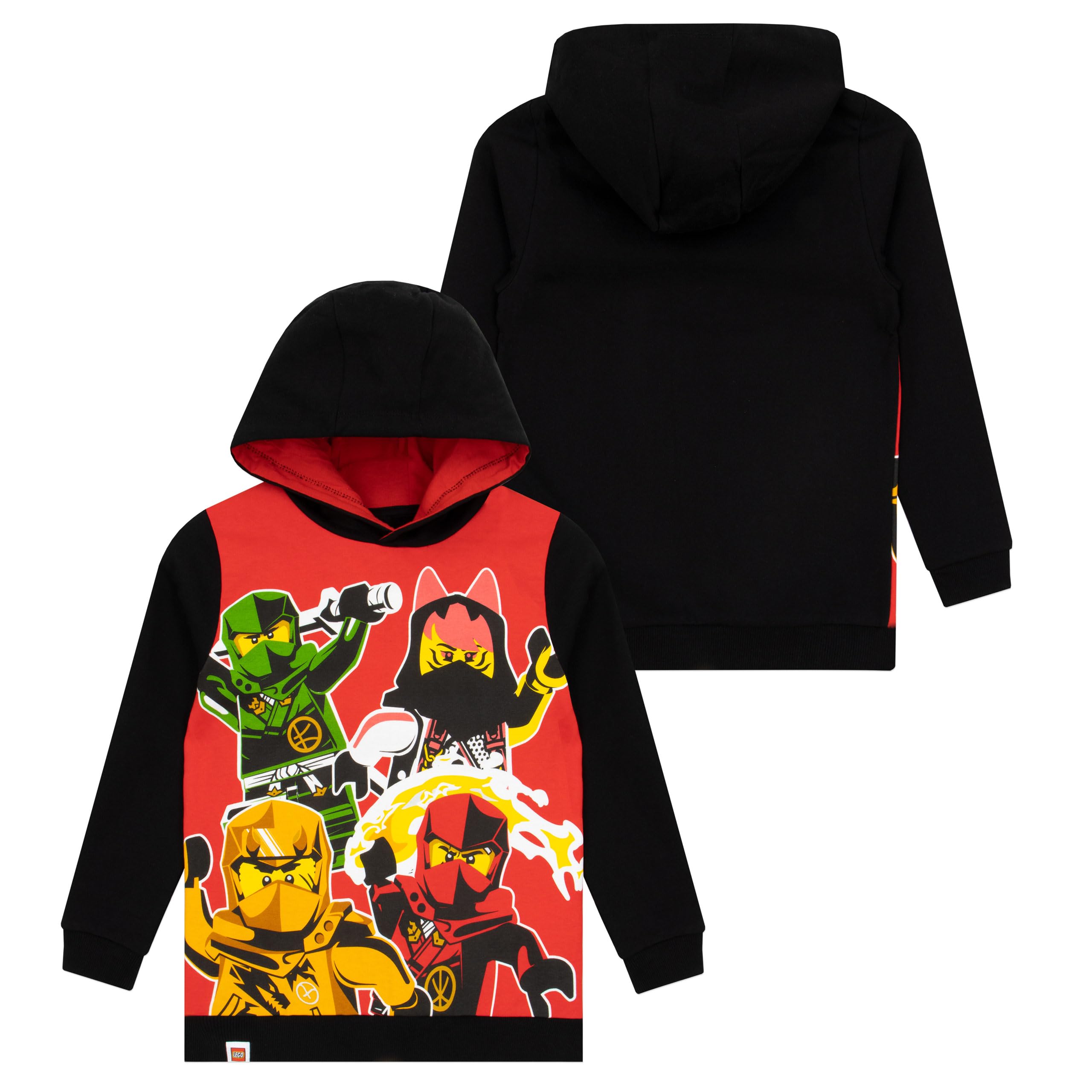 LEGO Ninjago Hooded Sweatshirt for Boys - Cool Ninja-Themed Pullover for Kids - Perfect for Playdates, School & Casual Wear