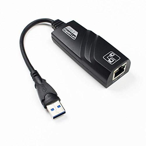 2PCS USB 3.0 to Gigabit Ethernet Adapter for Laptop - High Speed Wired Network Card with RJ45 Port - Plug and Play - Perfect for Online Gaming, Video Conferencing & Remote Work