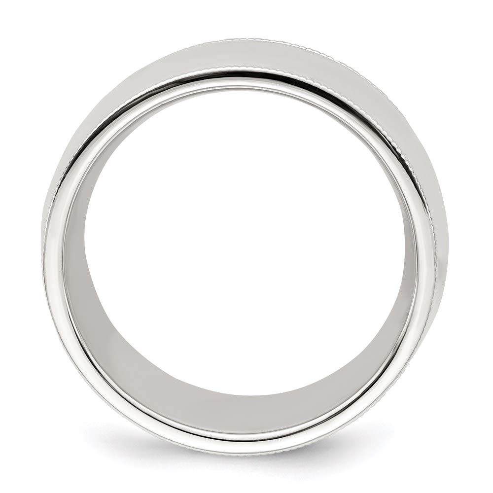 925 Sterling Silver 1mm Milgrain Comfort Fit Wedding Band Ring - Elegant Bridal Engagement Ring for Women, Perfect Anniversary Gift for Her | Ideal for Proposals, Weddings, Anniversaries & Special Occasions