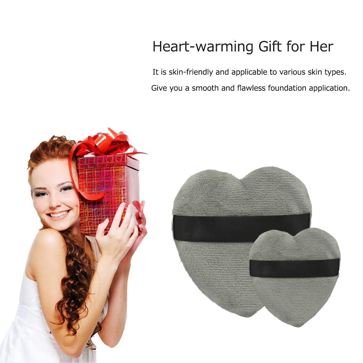 Best Makeup Sponge Blender 2PCS - Blendiful Beauty Puffs for Foundation, Concealer & Powder - Soft Cosmetic Sponge for Flawless Makeup Application - Perfect for Daily Use, Travel & Professional Makeup Kits