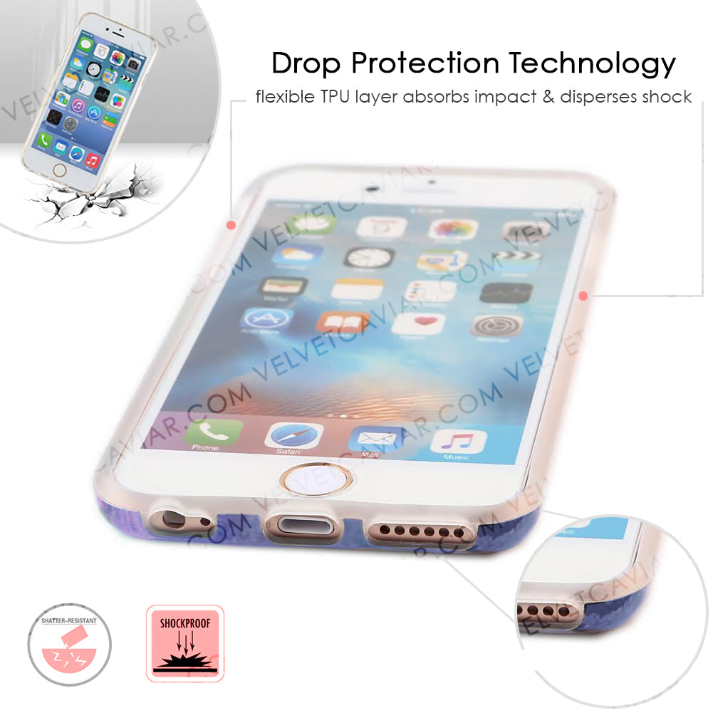 Galaxy Marble iPhone Case - Stylish Protective Cover for iPhone 12/13/14/15 Pro Max - Durable Shockproof Slim Design - Perfect for Everyday Use, Travel & Gifting