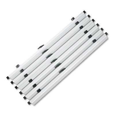 Heavy Duty Sheet File Hanging Clamps - Holds 100 Sheets Per Clip, 30 Inch Wide, 6-Pack - Perfect for Office Filing, Document Organization & Storage Solutions