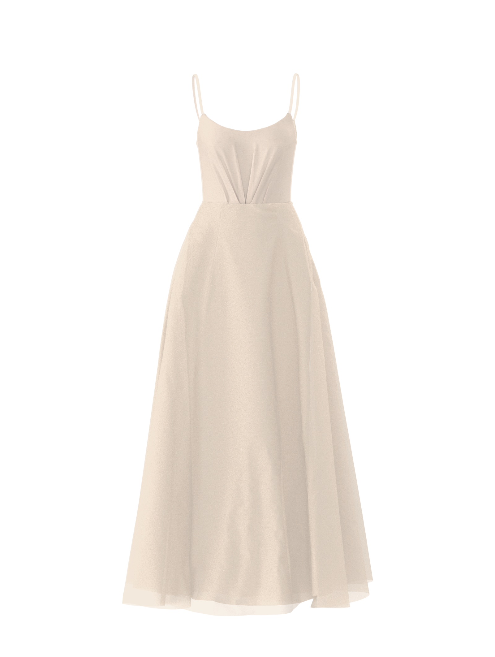 Elegant Cream Bodice (Campbell) & Skirt (Cerisa) Set - Perfect for Weddings, Parties, and Formal Events