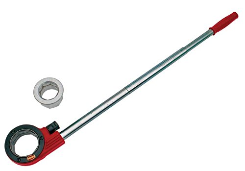 R20SC Reed Tool Ratchet Ring and Handle - 2-Inch Drophead Wrench for Plumbing, Automotive & DIY Repairs | Heavy-Duty Construction Tool for Mechanics and Home Improvement Projects